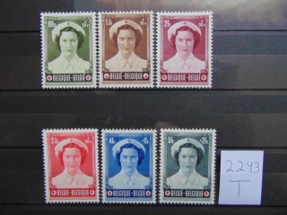 Фото марки Бельгия серия 1953г *