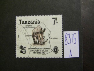 Фото марки Танзания 1988г
