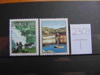 Фото марки Норвегия серия 1979г **