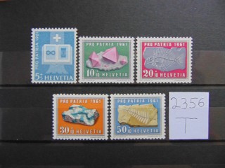 Фото марки Швейцария серия 1961г **