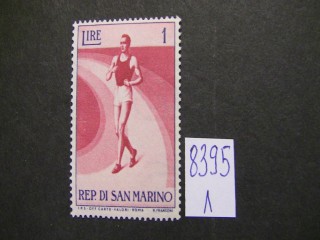 Фото марки Сан Марино 1954г **