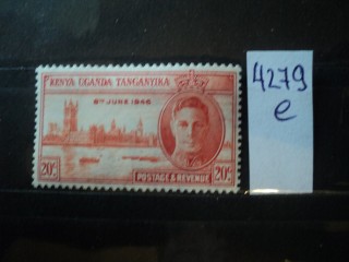 Фото марки Брит. Восточная Африка 1946г *