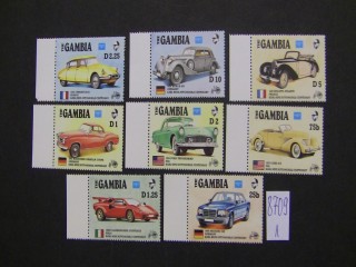 Фото марки Гамбия 1986г серия **