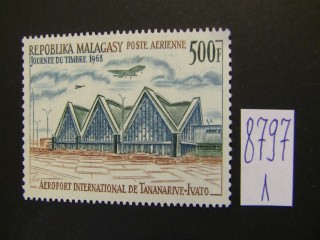 Фото марки Мадагаскар 1968г **