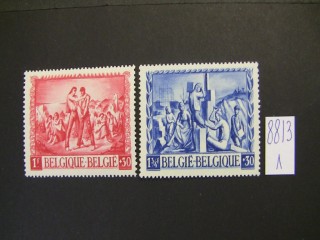 Фото марки Бельгия 1945г серия **