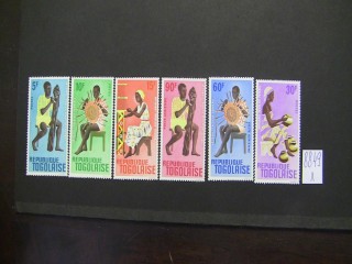 Фото марки Того 1966г серия **