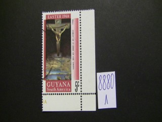 Фото марки Гайана 1968г