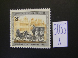 Фото марки Бельгия 1963г *