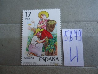 Фото марки Испания 1984г **