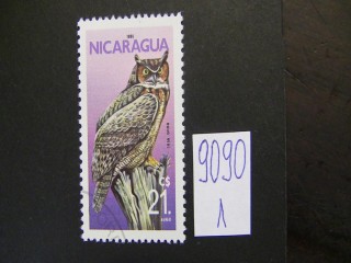 Фото марки Никарагуа 1986г