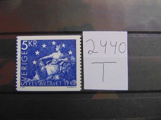 Фото марки Швеция марка 1994г **