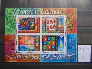 Фото марки Новая Каледония блок 2000г **