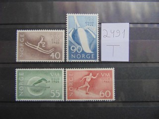 Фото марки Норвегия серия 1966г **