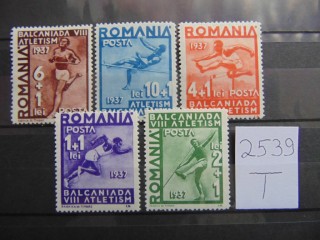 Фото марки Румыния серия 1937г *