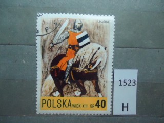 Фото марки Польша 1972г