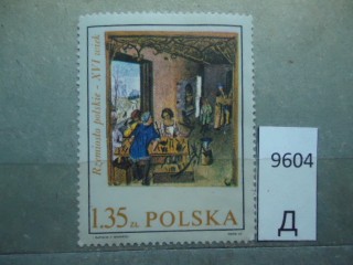 Фото марки Польша 1969г *