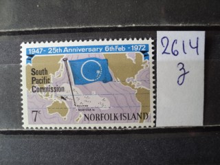 Фото марки Норфолк остров серия 1972г **