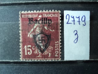 Фото марки Германская оккупация Франции