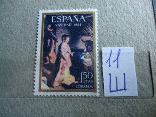 Фото марки Испания 1968г **