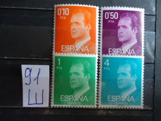 Фото марки Испания 1977г серия **