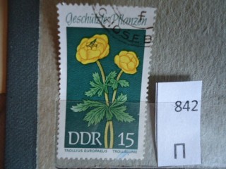 Фото марки Германия ГДР 1969г