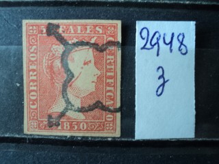 Фото марки Испания 1850г (250 евро)