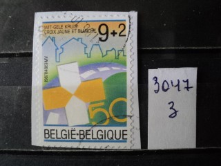 Фото марки Бельгия (вырезка)