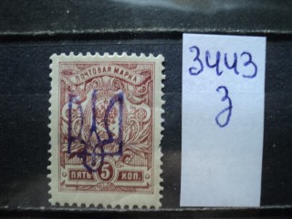 Фото марки Украина. Киев 1919г *