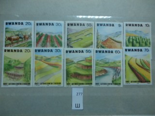 Фото марки Руанда 1983г серия **