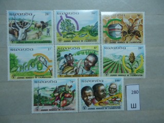 Фото марки Руанда 1982г серия *