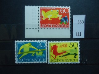 Фото марки Лихтенштейн 1969г серия **