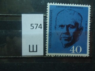 Фото марки Германия 1960г **