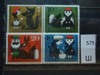 Фото марки Германия 1960г серия **