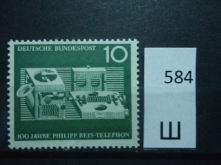 Фото марки Германия 1961г **