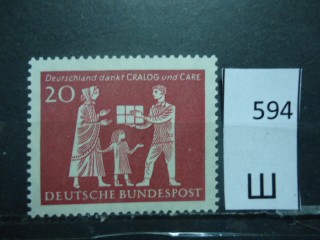 Фото марки Германия 1963г **