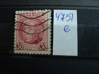 Фото марки Испания 1934-35гг