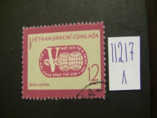 Фото марки Вьетнам 1961г