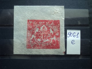 Фото марки Тибет (рисовая бумага) 1933г **