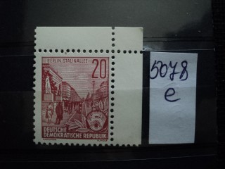 Фото марки Германия ГДР 1955г **