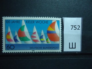 Фото марки Германия 1982г **