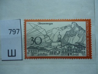 Фото марки Германия 1970г **