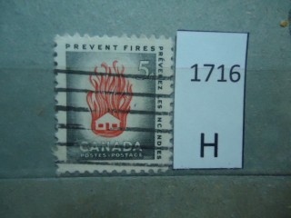 Фото марки Канада 1956г