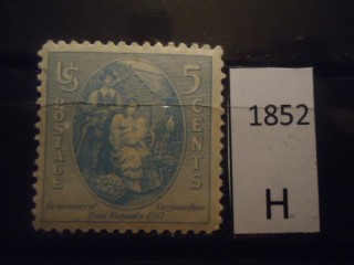 Фото марки США 1937г **