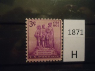 Фото марки США 1938г **