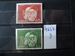 Фото марки Норвегия серия 1961г **