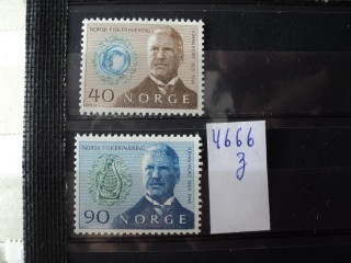Фото марки Норвегия серия 1969г **