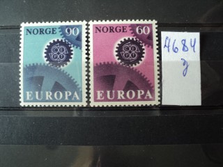 Фото марки Норвегия серия 1967г **