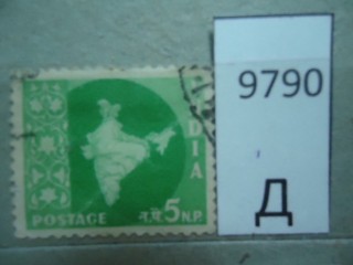 Фото марки Индия 1958г
