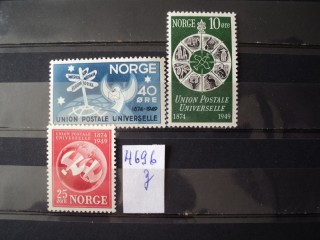 Фото марки Норвегия серия 1949г **