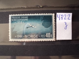 Фото марки Норвегия 1944г **